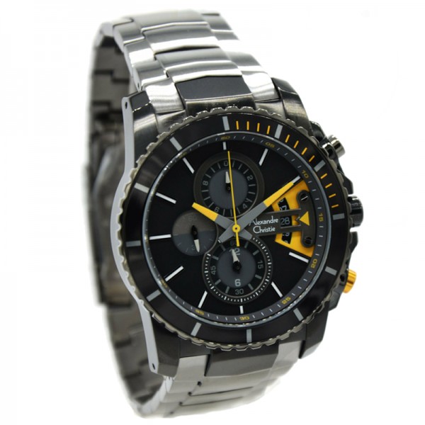 Alexandre Christie AC 6455 Black Yellow MCBEPBAYL